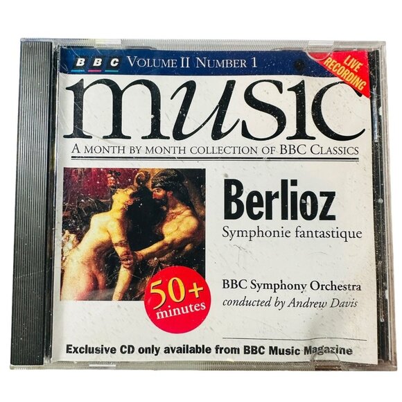 Berlioz Symphonie Fantastique Music Volume 2 Number 1 Audio Music CD - Picture 1 of 3